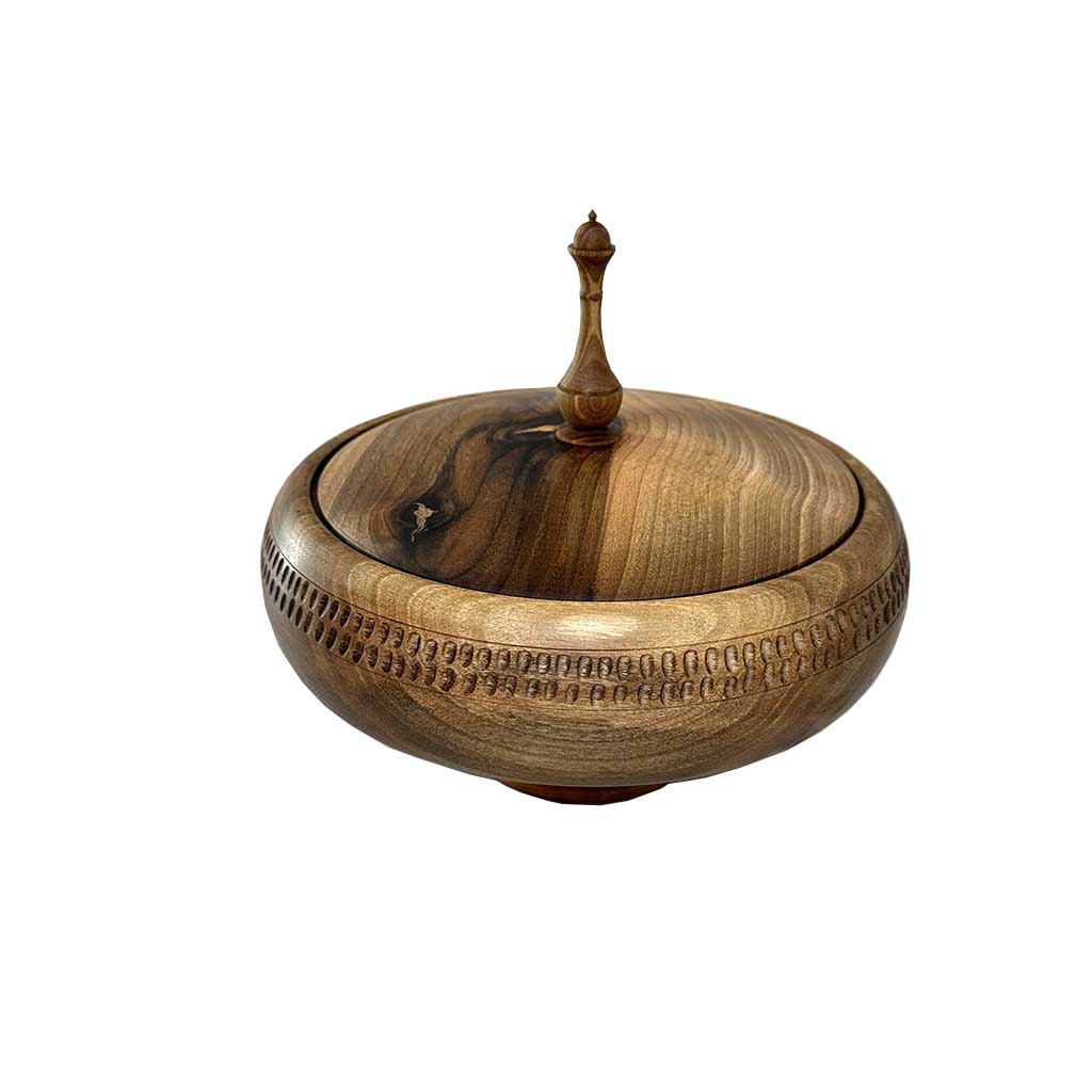 شکلات خوری چوبی مدل آلما